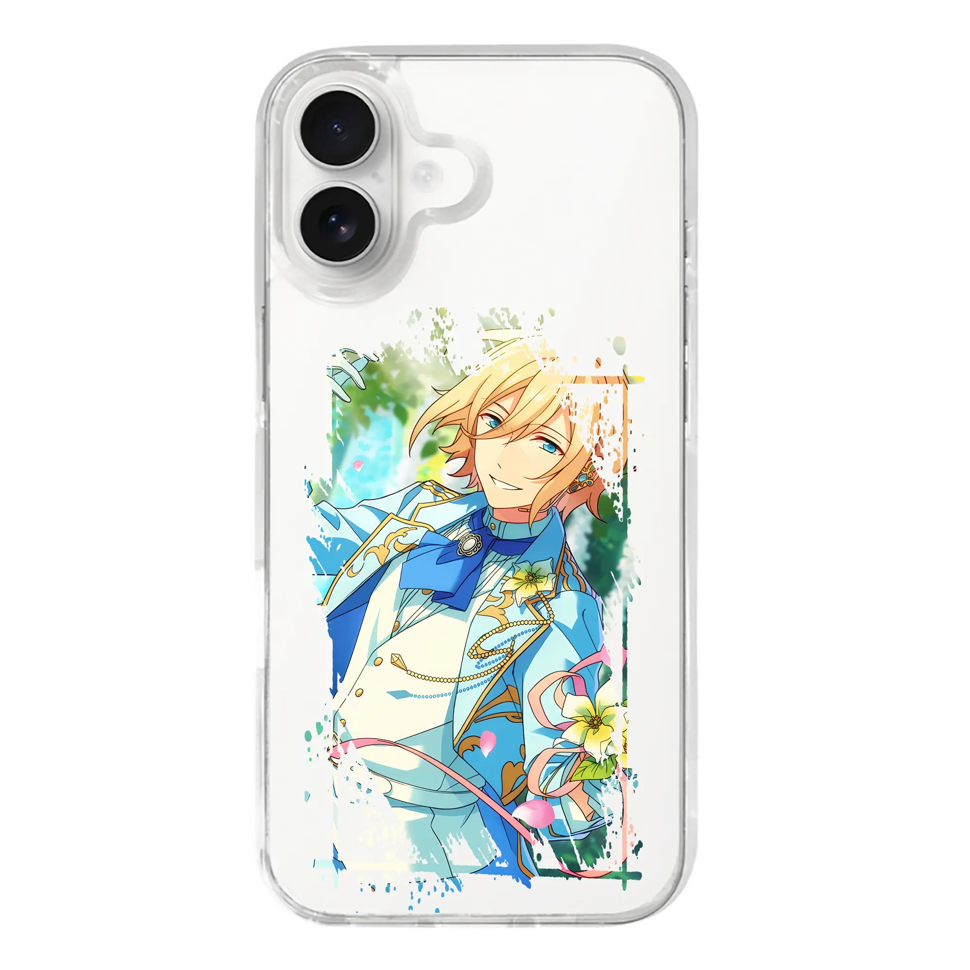 あんさん ぶる グッズ fine 天祥院英智 - iPhone 17シリーズ 透明スマホケース – 薄型・耐衝撃・精密フィット保護カバー